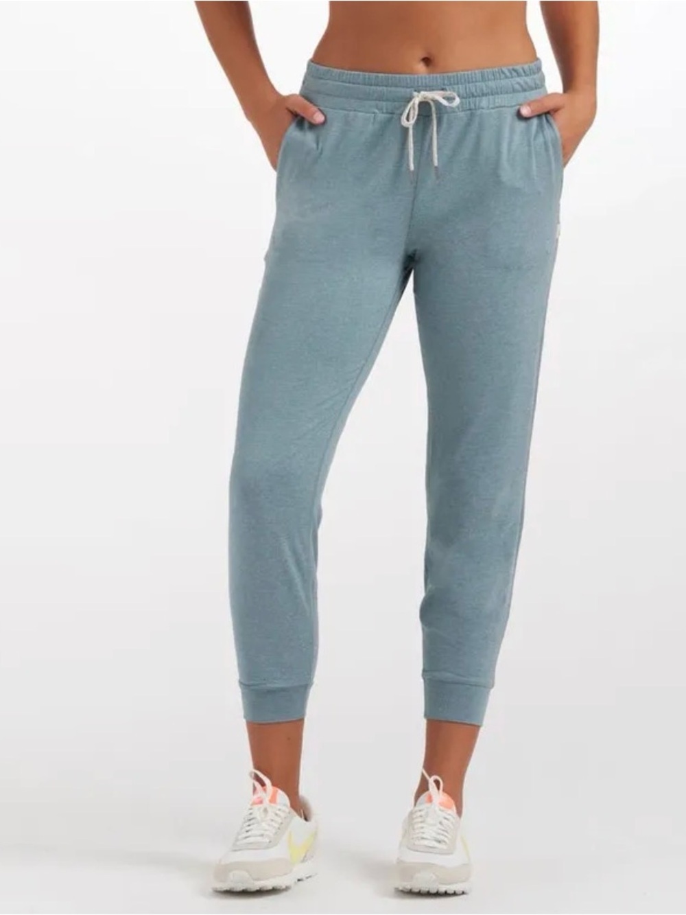 Vuori Teal Track Joggers with Drawstring